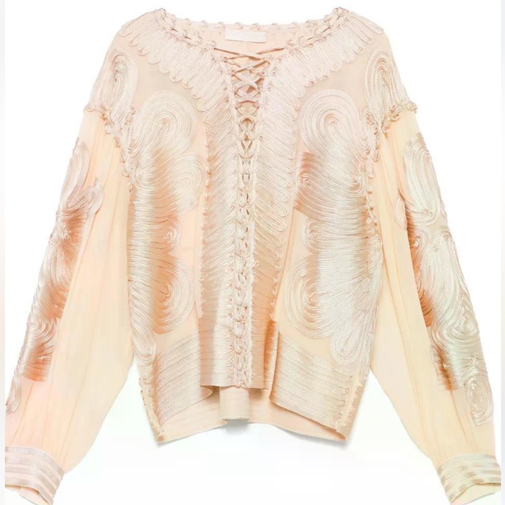 Hulla Johnson Harper blouse